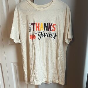 Women's Happy Thanksgiving short sleeve Tee